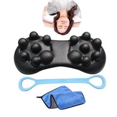 【人気商品】肩胛骨はがしピロー 肩胛骨はがし 肩甲骨 ピロー ツボ押し ストレッチ 背中 腰 首 肩甲骨はがし 健康器具 健康グッズ ストレッチバンド 付き