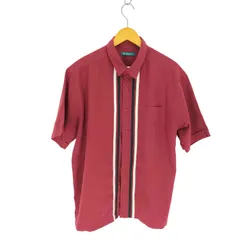キューバベラ CUBAVERA シンメトリーライン S/S シャツ メンズ import：XL 