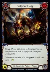 【中古】Flesh and Blood EVO128[C]：(Rainbow Foil)Junkyard Dogg (3)