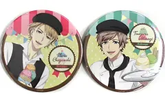 【中古】バッジ・ピンズ 皆木綴＆茅ヶ崎至 缶バッジ2個セット 「A3!(エースリー)」 アニメージュ 2020年6月号 応募者全員サービス