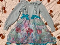 ディズニー　プリンセス　アリエル　新品　ワンピース　ドレス　130cm 女の子