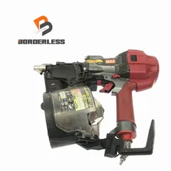 エア釘打  高圧  スーパーネイラ  HN-９０N１  大工道具  DIY Amazon | MAX 高圧コイルネイラ（スーパーネイラ） HN-90N6(D)-R