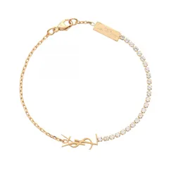 サンローラン SAINT LAURENT ブレスレット カサンドラ チャーム ゴールド GP（ゴールドメッキ） ブレスレット レディース 新品のサムネイル