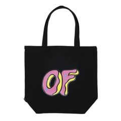 【新品・未使用】 ODD FUTURE TOTE BAG (CARRY THE FUTURE) BLACK オッドフューチャー トートバック ブラック