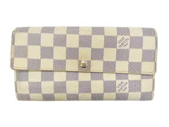 LOUIS VUITTON ルイヴィトン ダミエ アズール ポルトフォイユ・サラ 二つ折り 長財布 N61735 CA4068 旧
