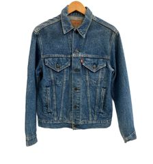 リーバイス Levi's 90's 90年代 70506-0217 デニムジャケット Gジャン トラッカー ボタン裏527刻印 Vintage ヴィンテージ MADE IN USA アメリカ製 38 ジャケット ブルー Mサイズ 101MT-4193