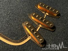 HOWL GUITARS Original Pickup '61-’63 Stratocaster ”Black Bobbin” Set ハウルギターズ 手巻き ピックアップ [Heavy Formvar]