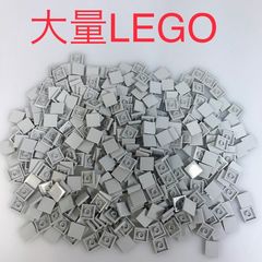 正規品 中古 LEGO レゴ   ライトグレー　2×2　タイル　パーツ　大量　まとめ売り HN-658 ※プレート　ブロック　建物　にも 361