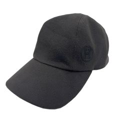 中古】HERMES エルメス キャスケット マイルス Hサークルロゴ カシミア