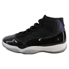 NIKE (ナイキ) AIR JORDAN 11 RETRO SPACE JAM エアジョーダン 11 レトロ スペースジャム ハイカットスニーカー  ブラック US12.5/30.5cm 378037-003 - メルカリ