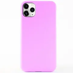 iPhone11 Pro Max ケース アイフォン11プロマックス  耐衝撃 シンプル さらさら ハード ケース 【Color】 ピンク