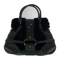 【美品】Alexander McQueen 極上トートバッグ 肩掛け ブラック McQueen ペンダント トートバッグ | ブラック | Alexander