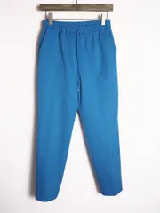 美品22AW BEAUTY ＆ YOUTH UNITED ARROWS ユナイテッド アローズ カルゼ ドロースト テーパード パンツ ブルー709P★2