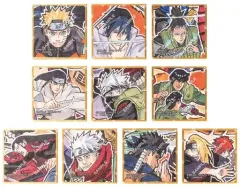 【中古】紙製品 全10種セット 「豆ガシャ色紙 NARUTOP99 Vol.1」