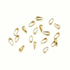 No.98【50個セット】バチカン カン付き ゴールド ハンドメイド