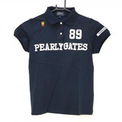 新品】PEARLY GATES ポロシャツ ネイビー サイズ2 - メルカリ