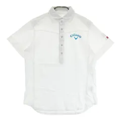 サイズ：L CALLAWAY キャロウェイ  半袖ポロシャツ　レッドレーベル  ホワイト系 [240101358481]# ゴルフウェア メンズ ストスト