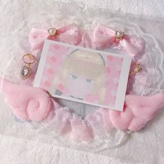硬質ケース  ピンク ハート  トレカケース デコ