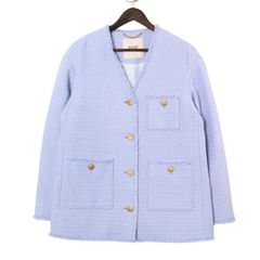 JOURNAL STANDARD ジャーナルスタンダード GIOLICA ツイードノーカラージャケット＊