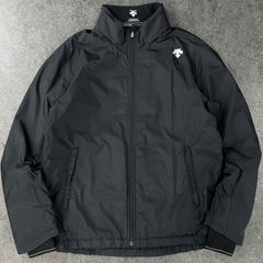 DESCENTE Move Sport ESK+ THERMO デサント ムーブスポーツ エクスプラスサーモ ウィンドブレーカー ジップアップ ジャケット ブラック 黒 メンズ L DAT-3754