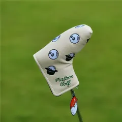 マルボン ゴルフ ヘッドカバー Malbon パターカバー 5個 クリーム色ah 楽天市場】マルボンゴルフ パターカバー MALBON GOLF メンズ