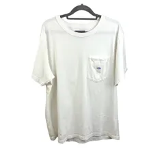 【美品】THE NORTH FACE ノースフェイス　PURPLE LABEL　7oz H/S Pocket Tee（22SS）ホワイト（L）NT3225N
