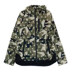 サイズ：0 PEARLY GATES パーリーゲイツ  裏起毛 ジップパーカー カモフラ柄 カーキ系 [240101380933] ゴルフウェア レディース ストスト