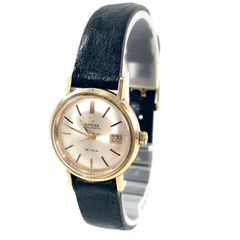 OMEGA オメガ DEVILLE デヴィル 自動巻き シルバー文字盤 レディース腕時計 稼動品【OE-984】