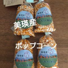 美瑛産・はじける！香ばしいポップコーン【100g×4】