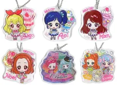 【中古】雑貨 全6種セット アクリルチャーム 「ガシャポンくじ アイカツ!シリーズあそーと5」 B賞