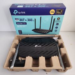 【通電確認済】tp-link ルーター Archer C6 Ver2 AC1200 MU-MIMO ギガビット 無線LANルーター 867Mbps+300Mbps