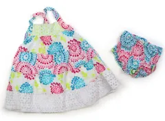  ペネロペ Penelope ワンピース 80 女の子 白、ピンク・青の花柄 子供服 ベビー服 キッズ（1305695）