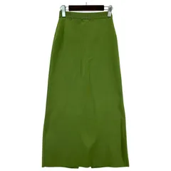 FREE'S MART フリーズ マート ニット ロングスカート sizeFR/ライトグリーン