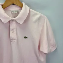 CHEMISE LACOSTE 70-80年代 ワンポイント 半袖ポロシャツ サイズ4 MADE IN FRANCE  5566 07051002 01