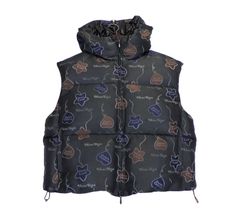 エムエーエスユー MASU 24AW 【 MPFW-VT0124 FALLING BALLOON DOWN VEST GRAPHIC BY VERDY 】 ダウン ベスト　40283
