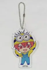 【中古】キーホルダー となりの坂田。 アクリルキーホルダー 「浦島坂田船×ミニオンズ」