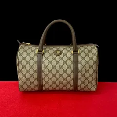 美品 極希少！Gucci GG柄 ミニボストンバッグ ハンドバッグオールドグッチ 2025年最新】グッチ ミニボストンバッグの人気アイテム - メルカリ