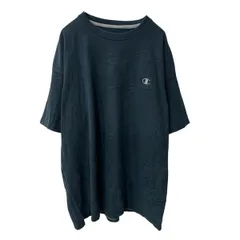 Champion 半袖 無地Tシャツ 2XL ブルーグレー チャンピオン クルーネック スポーティー ビッグサイズ 古着卸 アメリカ仕入 a706-5803