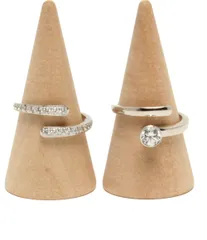 スワロフスキー リング 指輪 2点セット レディース SWAROVSKI