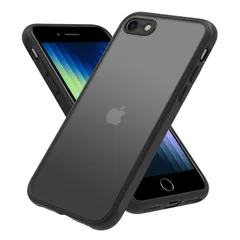 【人気商品】iPhone SE ケース 第3世代 第2世代 iPhone 8 ケース iPhone 7 ケース マット 半透明 スマホケース 米軍MIL規格 耐衝撃 iPhone SE2 ケース ワイヤレス充電 黄ばみなし 指紋防止 アイフォン SE3 SE2