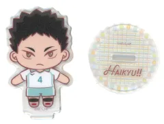 【中古】アクリルスタンド・アクリルパネル 岩泉一 クリアスタンド 「セガ ラッキーくじ ハイキュー!! Pastel Art Collection」 D賞