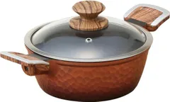 【新品・4営業日で発送】谷口金属工業 タニグチ IHタイオウ ツチメリョウテナベ20cm