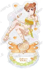 【中古】アクリルスタンド・アクリルパネル 高海千歌 Aqours シャボン玉ver. きらりんアクリルスタンド 「ラブライブ!スクールアイドルフェスティバル」