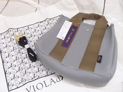 VIOLAd'ORO 【ヴィオラドーロ】V-2179 GINO ハンドバッグ ショルダーバッグ トートバッグ付き グレー 250210W005