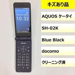 【キズあり品】SH-02K/AQUOS ケータイ /353017080375659