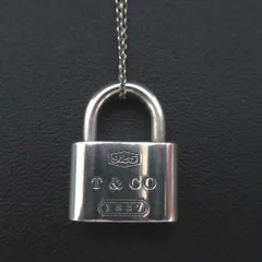 【美品・超希少・稼働品】ティファニー TIFFANY&CO パドロック カデナ 美品】 ティファニー tiffany&co Tiffany ネックレス ペンダント