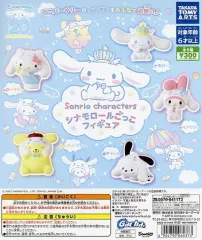 【中古】紙製品 ガチャ台紙 「サンリオキャラクターズ シナモロールごっこフィギュア」