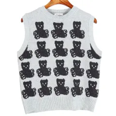 PLZPROJECT ニットベスト / k633