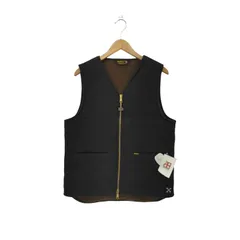 ブルコ　bluco ワークベスト　ブラック BLUCO WORK GARMENT | STANDARD WORK VEST | BLACK - 【FREEWAY