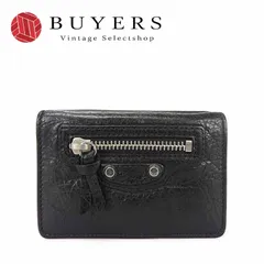 ✨新品未使用・箱付き✨　BALENCIAGA ミニ財布　ネオ クラシック　黒色 NEO CLASSIC（BALENCIAGA） バレンシアガ （BALENCIAGA） ネオ